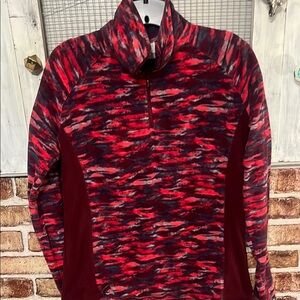 Columbia Red and Pink Women's Top